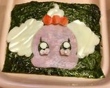 キャラ弁☆プリキュアアラモード＊ペコリン作り方8写真