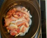 鶏ぶつ切りの韓国風煮作り方1写真