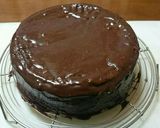 バレンタイン♥ザッハトルテ風ケーキ作り方8写真