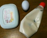 レンジで卵焼き〰作り方1写真