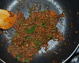 ネギ入り肉みそ作り方4写真