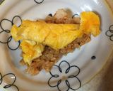 納豆オムライス作り方3写真