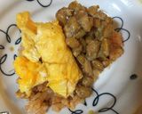 納豆オムライス作り方4写真