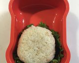 年長さんのお弁当　おさるのジョージ作り方1写真