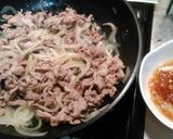 いい匂いだね! “豚肉しょうが焼き”だよ作り方4写真