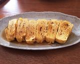 旦那さん作☆卵焼き青じそドレッシングがけ作り方3写真