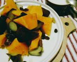 洋酒香る　夜のデザートサラダ作り方4写真