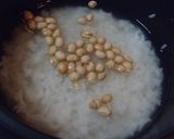 福豆で作る‥「煎り大豆粥」作り方1写真