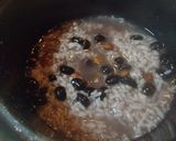 福豆で作る‥「煎り大豆粥」作り方3写真
