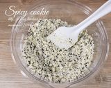 黒ごまのスパイシークッキー。おつまみにも作り方3写真