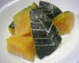 煮物にどうぞ☆かぼちゃで葉っぱ♪作り方4写真