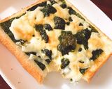 のっけて焼くだけ!簡単和風チーズトースト作り方5写真