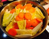 温まる♬みそ風味の白菜と豆乳のスープ作り方2写真