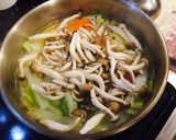 温まる♬みそ風味の白菜と豆乳のスープ作り方3写真