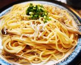 しらすとキノコのごまパスタ作り方2写真