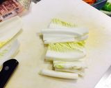 温まる♬みそ風味の白菜と豆乳のスープ作り方5写真