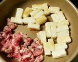 トッポギ風♡豚肉 長ネギ 旨辛焼き餅♡作り方5写真
