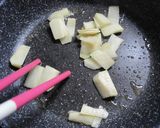生姜たっぷり卵とカニカマの炒め物作り方4写真