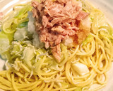 簡単☆しらすとキャベツの和風パスタ作り方6写真