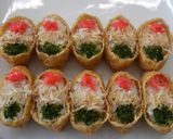 簡単!栄養豊富な乾物具材でデコ雛いなり作り方3写真