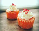米粉で苺チョコカップケーキ作り方9写真