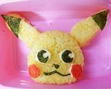 ピカチュウ☆キャラ弁作り方3写真