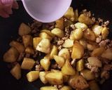給食の味★じゃがいもそぼろ作り方7写真