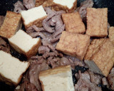 ご飯が進む✨牛肉と厚揚げのオイスター煮✨作り方3写真