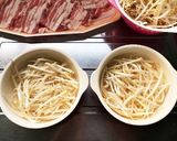 レンジで☆豚バラもやし作り方1写真