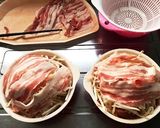 レンジで☆豚バラもやし作り方4写真