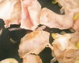 焼肉のたれと生姜チューブと味噌の生姜焼き作り方3写真