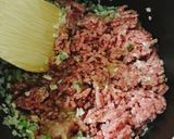 ピリッと！ねぎ味噌そぼろ丼作り方2写真