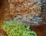 豚肉とオキアミの味噌チーズ時雨作り方1写真
