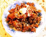 豚肉とオキアミの味噌チーズ時雨作り方4写真