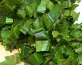 かぶの葉の消費に！油揚げ、じゃこの炒め物作り方2写真
