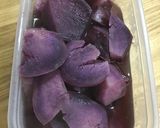 パープルスィートロードの甘煮作り方4写真