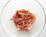 豚唐揚げの豚丼作り方1写真