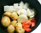 素材の旨味で簡単ベーコンと根菜のポトフ作り方1写真