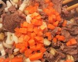 蓮根 ごぼう 牛肉の根菜トマトスープ和風作り方3写真