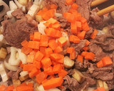 蓮根 ごぼう 牛肉の根菜トマトスープ和風作り方3写真