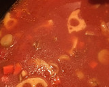 蓮根 ごぼう 牛肉の根菜トマトスープ和風作り方5写真