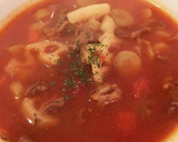 蓮根 ごぼう 牛肉の根菜トマトスープ和風作り方6写真