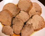 簡単♡酸味が美味しい！豚ヒレの煮豚作り方3写真