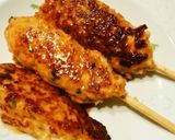 大葉香る！甘酢タレの蓮根はさみ焼き♡作り方6写真