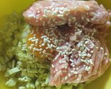 茄子入り肉団子とキャベツのシチュー⭐︎作り方1写真
