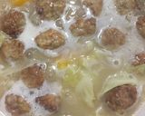 茄子入り肉団子とキャベツのシチュー⭐︎作り方4写真