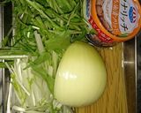 シーチキンと水菜のサラダスパゲティ☆作り方1写真
