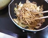 カレー焼きそば作り方4写真