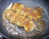 フライパンで焼き鳥風♪焼き酢豚作り方5写真