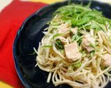 シーチキンと水菜のサラダスパゲティ☆作り方5写真